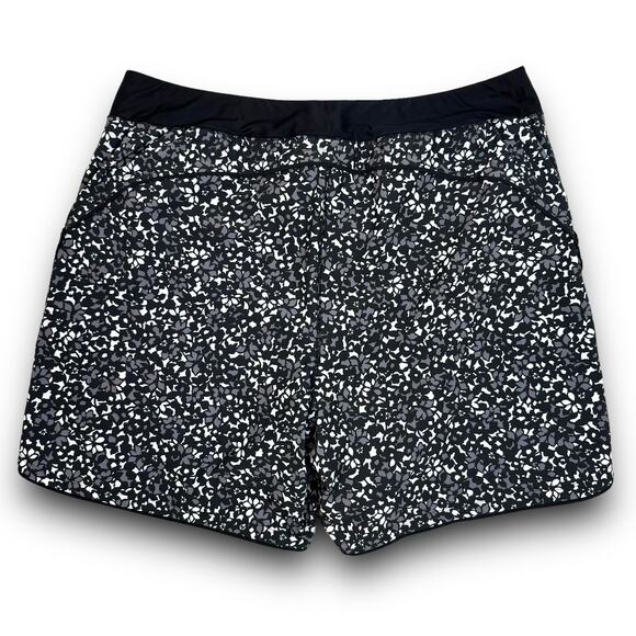 Lands End Womens Thigh Minimizer Quick Dry Swim Shorts Built In Briefs Size 26W - Picture 5 of 6